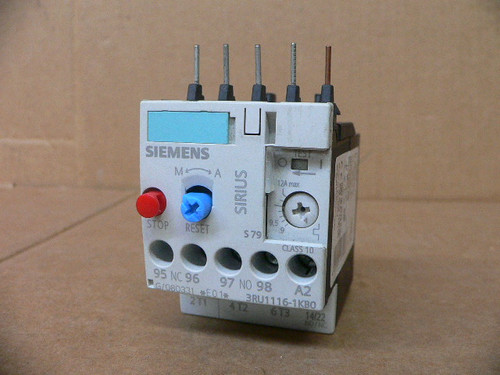 SIEMENS 3RU1116-1KB0 CONTACTOR