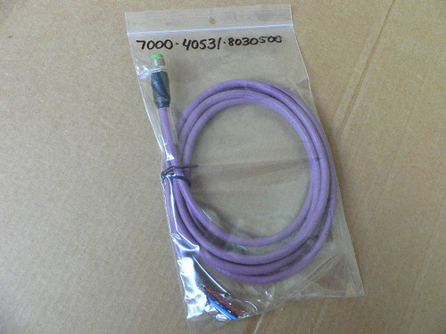 MURR ELEKTRONIK 7000-40531-8030500 M12 MALE 0° / M12 FEMALE 0° DEVICENET (USED)