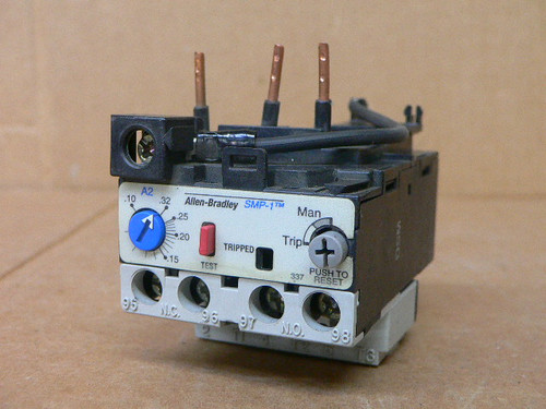 ALLEN BRADLEY 193-A1A1 .10-.32A OVERLOAD RELAY USED ALLEN BRADLEY 193-A1A1 .10-.32A OVERLOAD RELAY USED