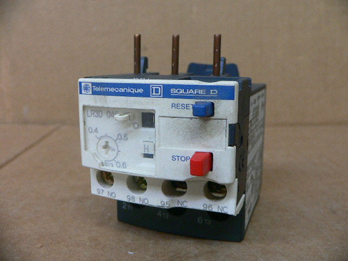 TELEMECANIQUE LR3D046 OVERLOAD RELAY TELEMECANIQUE LR3D046 OVERLOAD RELAY