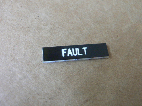 SPRECHER & SCHUH D717BE113 LEGEND PLATE