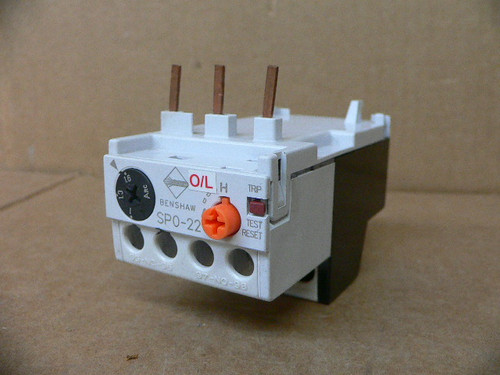 BENSHAW SPO-22 THERMAL OVERLOAD RELAY
