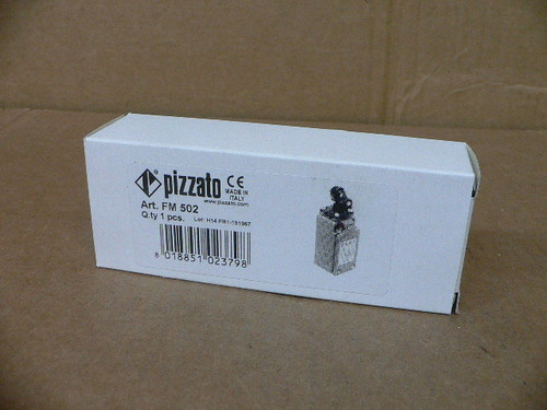 PIZZATO FM 502 POSITION SWITCH WITH ONE-WAY ROLLER
