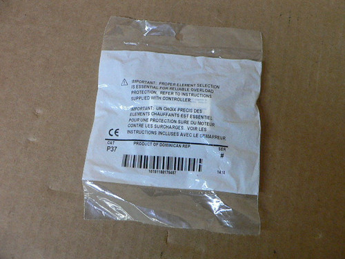 ALLEN BRADLEY P37 THERMAL OVERLOAD HEATER ELEMENT ALLEN BRADLEY P37 THERMAL OVERLOAD HEATER ELEMENT