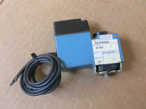 MAC PID-616AAAA SOLENOID PILOT VALVE 24VDC