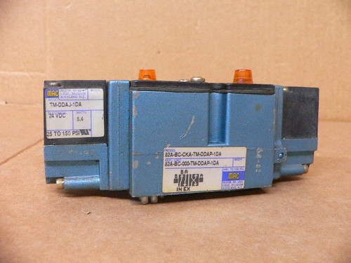 MAC 82A-BC-CKA-TM-DDAP-1DA Solenoid Valve