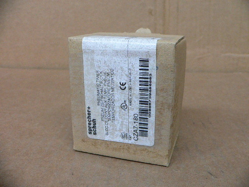 Sprecher+Schuh Pneumatic Timer CZA7-180