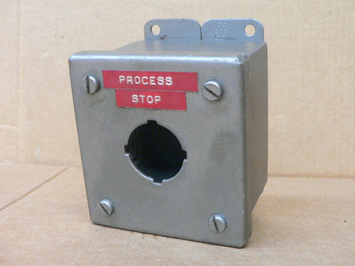 UNDERWRITERS LABORATORIES INC. TYPE 12, 3-1/4 X 3-1/2 ENCLOSURE