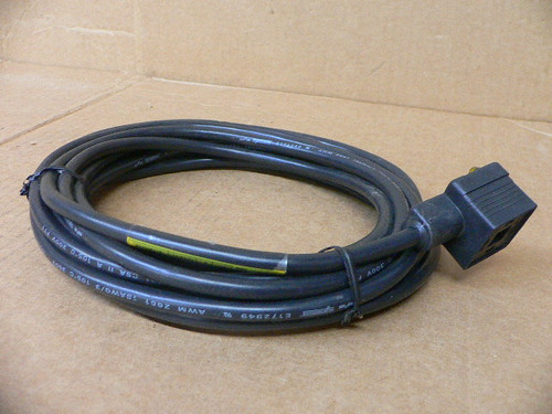 WOODHEAD/BRAD HARRISON E452A3A50012C3H Pre-Wired Solenoid Connector (USED) WOODHEAD/BRAD HARRISON E452A3A50012C3H Pre-Wired Solenoid Connector (USED)