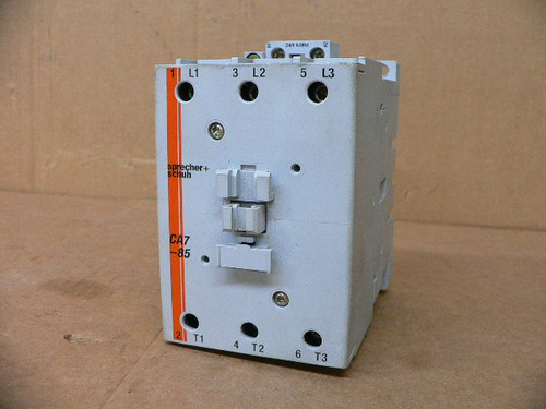 SPRECHER+SCHUH CA7-85-00 CONTACTOR RELAY 24V