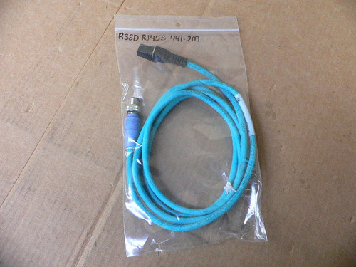 Turck RSSD RJ45S 441-2M U3-00525 Ethernet Cable USED Turck RSSD RJ45S 441-2M U3-00525 Ethernet Cable USED