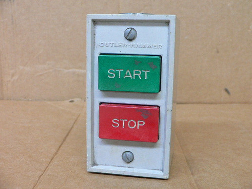 Cutler Hammer 86-2588 Start Stop Push Button Assembly Cutler Hammer 86-2588 Start Stop Push Button Assembly