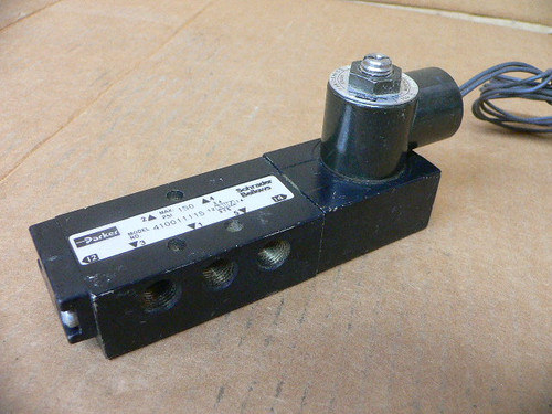 PARKER 410011115 4-WAY SINGLE SOLENOID VALVE