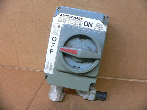ARROW HART AH30MS1B-M2 DISCONNECT SWITCH ARROW HART AH30MS1B-M2 DISCONNECT SWITCH
