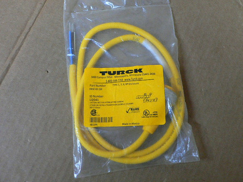 Turck RKM 40-1M Minifast Cordset 4 pin 1M