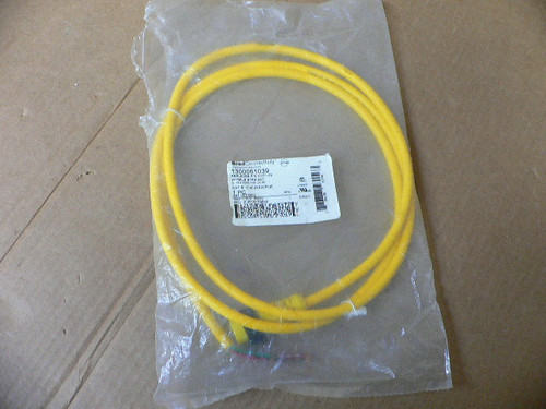 BRAD/WOODHEAD 104002A03F060 4P MALE STRAIGHT CABLE