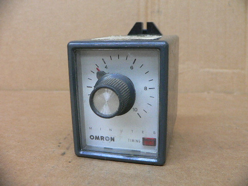 OMRON STP-MND-AF-UA 0-10 MINUTE TIMER 120V OMRON STP-MND-AF-UA 0-10 MINUTE TIMER 120V