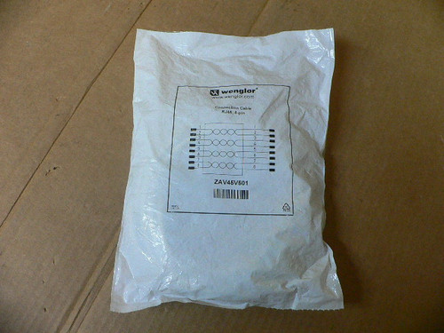 WENGLOR ZAV45V501 CONNECTION CABLE RJ45 8-PIN
