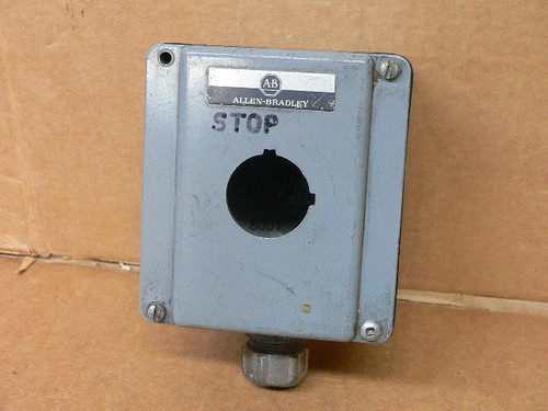 ALLEN BRADLEY 800T-1TA STATION ASSEMBLY PUSHBUTTON