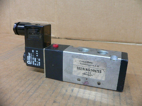CONCORDIA FLUIDTECHNIK VALVE 552/6/AG14N/SS