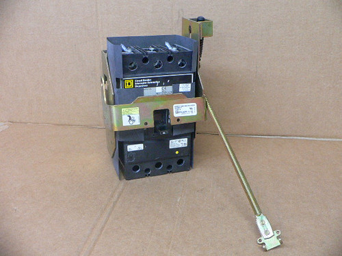 Square D KAL36150 150A CIRCUIT BREAKER W/ 9422RP1 OPERATING MECHANISM