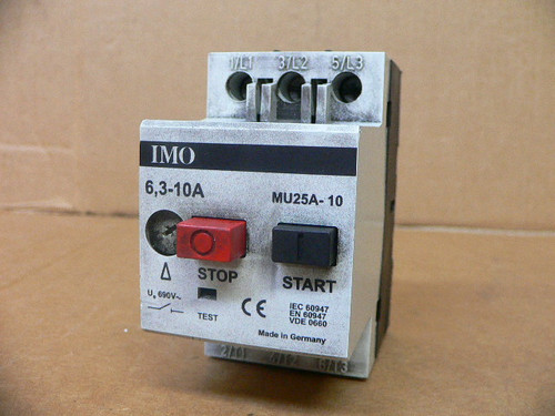 IMO MU25A-10 Manual Motor Starter 690V 6.3-10A