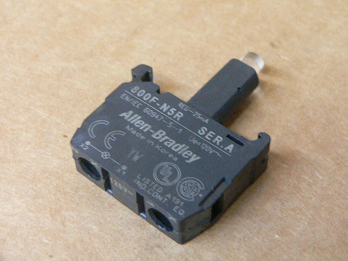 Allen-Bradley 800F-N5R Pilot Light USED