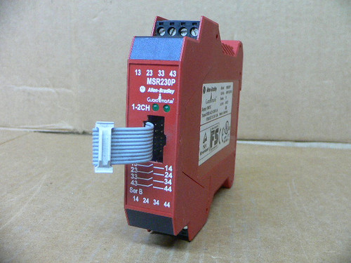 ALLEN BRADLEY 440R-H23180 SAFETY RELAY MSR230P