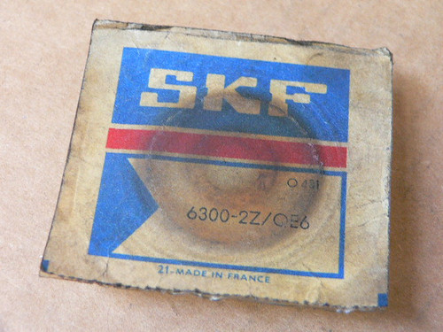 SKF 6300-2Z/QE6 DEEP SIZE BALL SINGLE ROW 10 x 35 x 11 mm