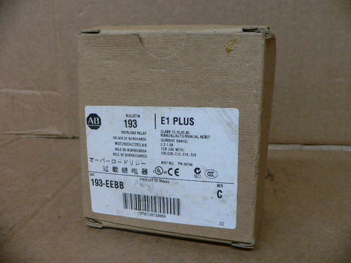 ALLEN BRADLEY 193-EEBB OVERLOAD RELAY 0.2-1 A C09-C23