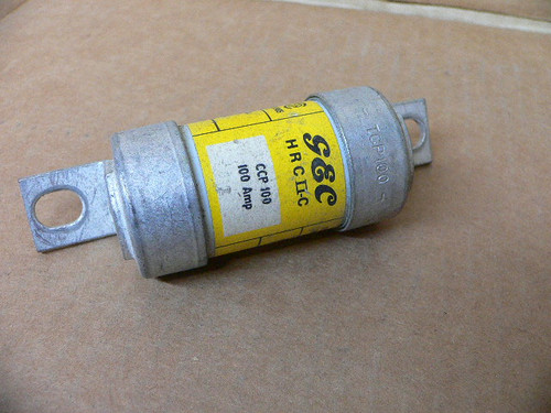 English Electric CCP100A Fuse 100A 600VAC