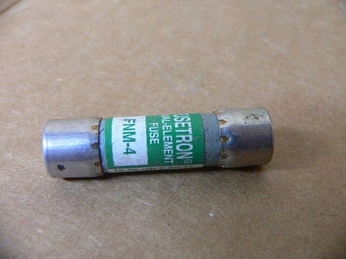 BUSSMANN FNM-4 FUSETRON DUAL ELEMENT FUSES 4A 4 AMP FNM4