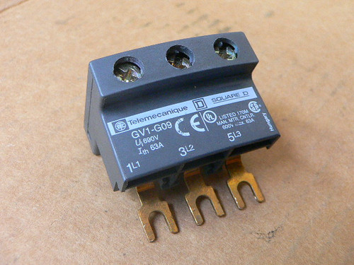 TELEMECANIQUE GV1-G09 TERMINAL BLOCK TELEMECANIQUE GV1-G09 TERMINAL BLOCK