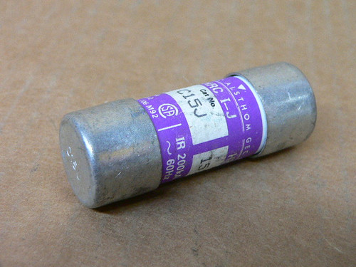 GEC C15J, 15A, 600V HRC I-J FUSE GEC C15J, 15A, 600V HRC I-J FUSE