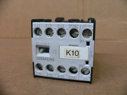 SIEMENS CONTACTOR 3TF2801-0LB4