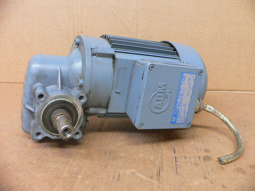 ABM AC electric GEAR MOTOR SGF45/4D71C-4 3PH 230/460v 1/4kW 115/1670RPM