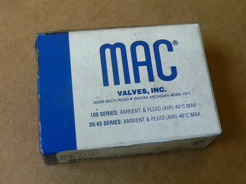 MAC SOLENOID VALVE PME-111CC