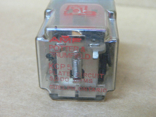 POTTER & BRUMFIELD KCP-5 RELAY SPDT 10,000 OHMS POTTER & BRUMFIELD KCP-5 RELAY SPDT 10,000 OHMS