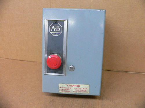 ALLEN-BRADLEY 509-BAD-1 MOTOR STARTER 460-480V 60HZ 509-AOD ALLEN-BRADLEY 509-BAD-1 MOTOR STARTER 460-480V 60HZ 509-AOD