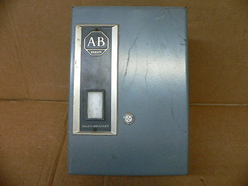 ALLEN-BRADLEY 509-AAXD SER.B SINGLE PHASE MAGNETIC MOTOR CONTROLLER
