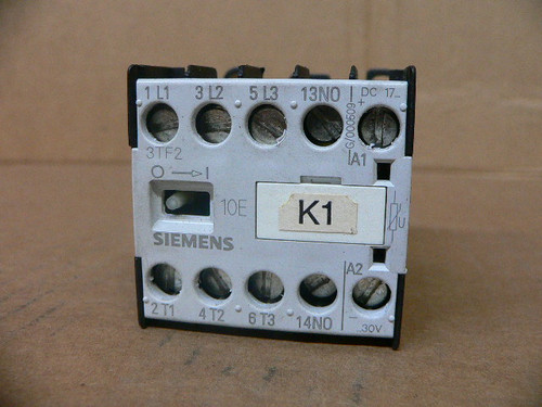 SIEMENS 3TF2810-0LB4 CONTACTOR