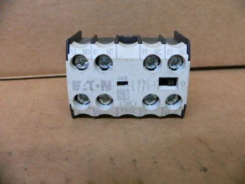 EATON CUTLER-HAMMER XTMCX-FA22 AUXILIARY CONTACT BLOCK