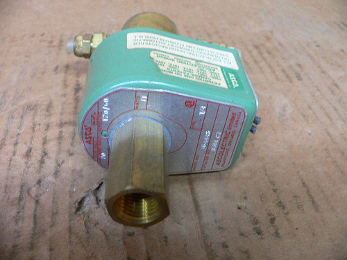 ASCO 120V 1/4" SOLENOID VALVE 8314C7 ASCO 120V 1/4" SOLENOID VALVE 8314C7