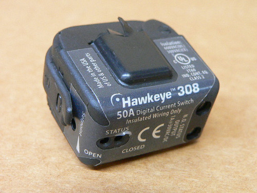 VERIS INDUSTRIES HAWKEYE 308 ADJUSTABLE TRIP CURRENT SWITCH