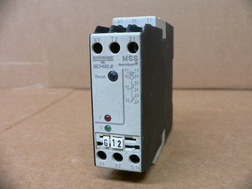 SCHIELE ENTRELEC 2.430.811.03 MSS THERMISTOR MOTOR PROTECTION RELAY