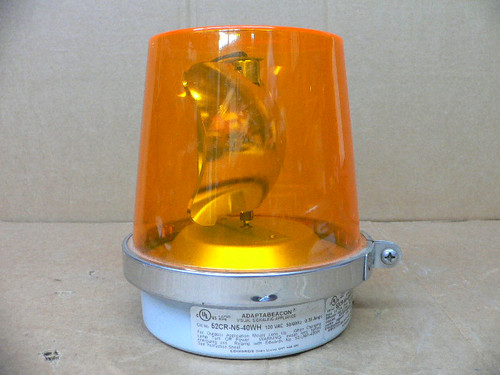 Edwards Adaptabeacon 52CR-N5-40WH 120VAC Amber Warning Light Edwards Adaptabeacon 52CR-N5-40WH 120VAC Amber Warning Light