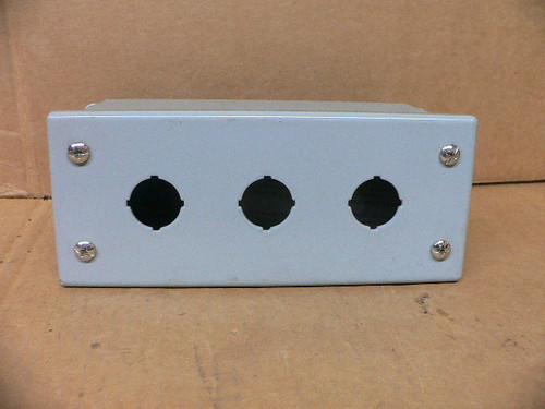 Hammond MPB3 Pushbutton 3 Hole Enclosure Hammond MPB3 Pushbutton 3 Hole Enclosure