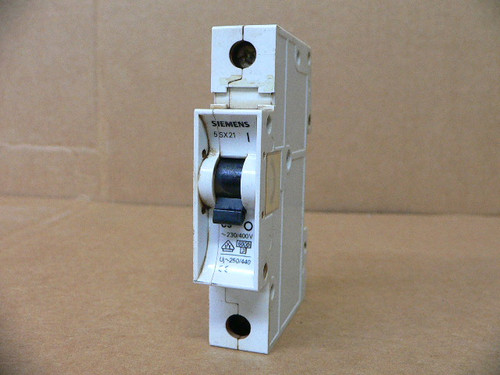 SIEMENS 5SX21 C3 CIRCUIT BREAKER SIEMENS 5SX21 C3 CIRCUIT BREAKER