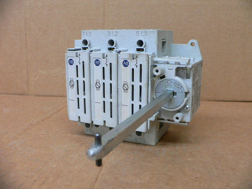 ALLEN BRADLEY 194R-N30-1753 DISCONNECT SWITCH ALLEN BRADLEY 194R-N30-1753 DISCONNECT SWITCH