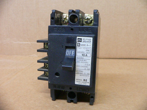 Toshiba S30C Circuit Breaker 2Pole 10A